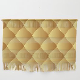 Trendy Royal Gold Leather Collection Wall Hanging