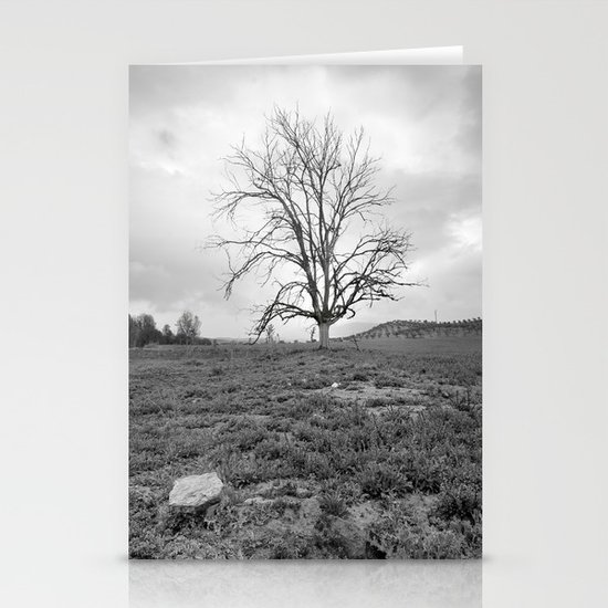 under the rain Stationery Cards