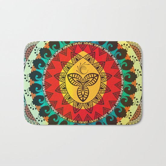 Mandala Bath Mat