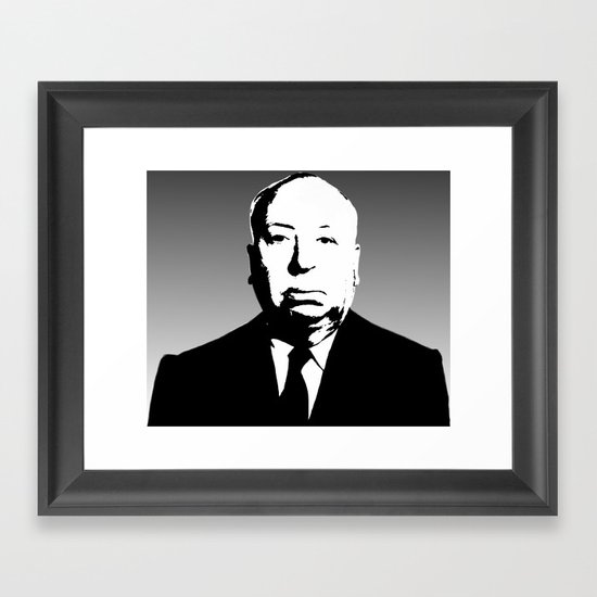 The Master Of Suspense Framed Art Print