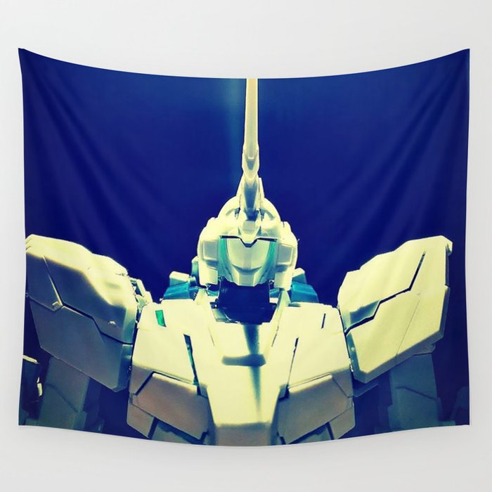 Gundam Rx-0 Unicorn Mode - Final Battle Wall Tapestry