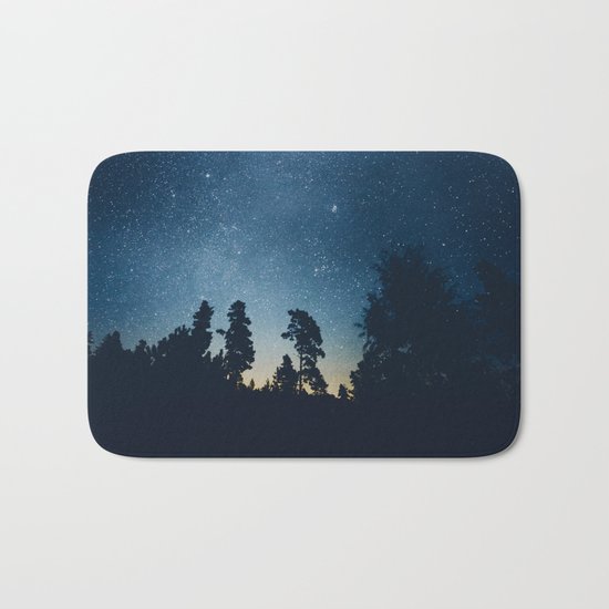 Follow the stars Bath Mat