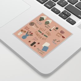 Self Care Starter Kit Sticker