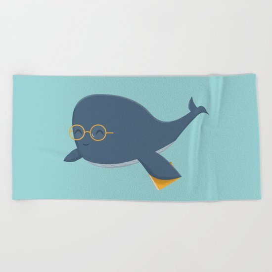 Ms. Whale Beach Towel
