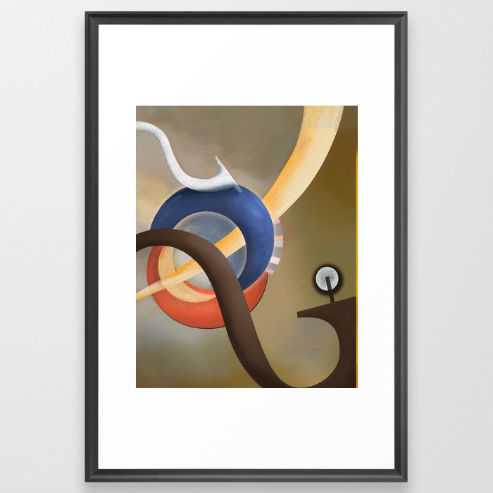 there she is Framed Art Print