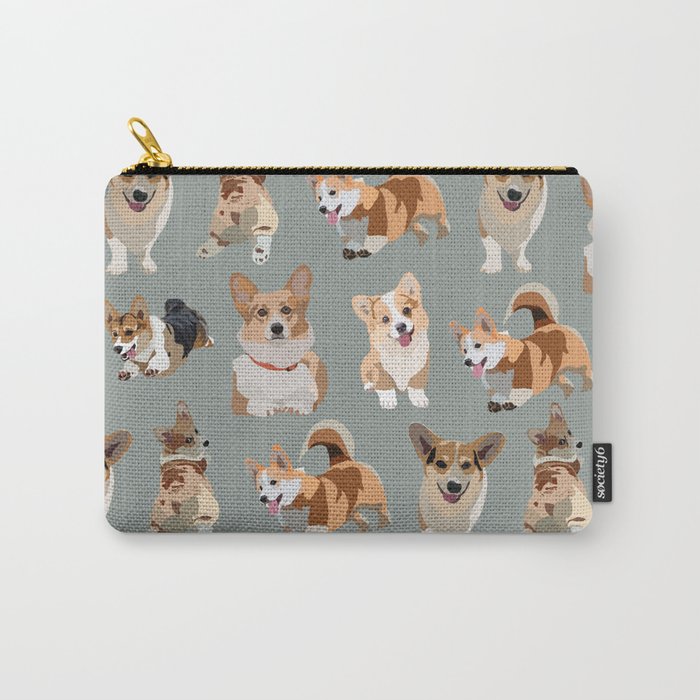 Corgis Carry-All Pouch