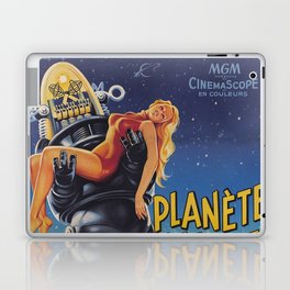 Forbidden Planet - 1956 Vintage Movie Poster Laptop Skin