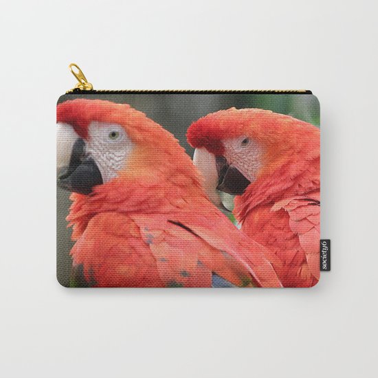 Scarlet Macaw Carry-All Pouch
