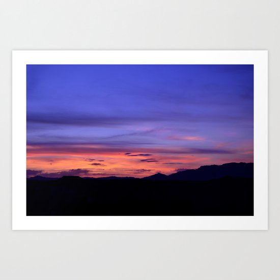 Southwest Sunrise Art Print