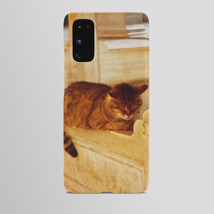 Praying cat  Android Case