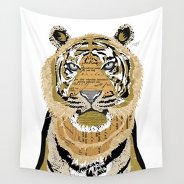 Tiger Collage Wall Tapestry