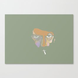 What the fuck are you talking about? Canvas Print