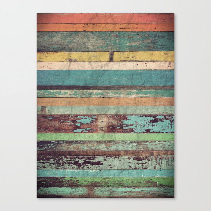 Wooden Vintage Canvas Print