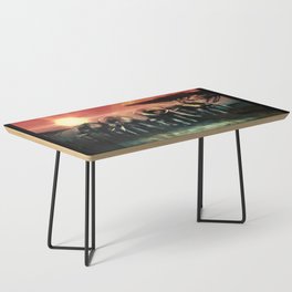 Wild elephants Coffee Table