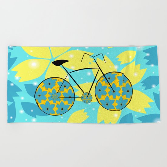 Magical ride Beach Towel