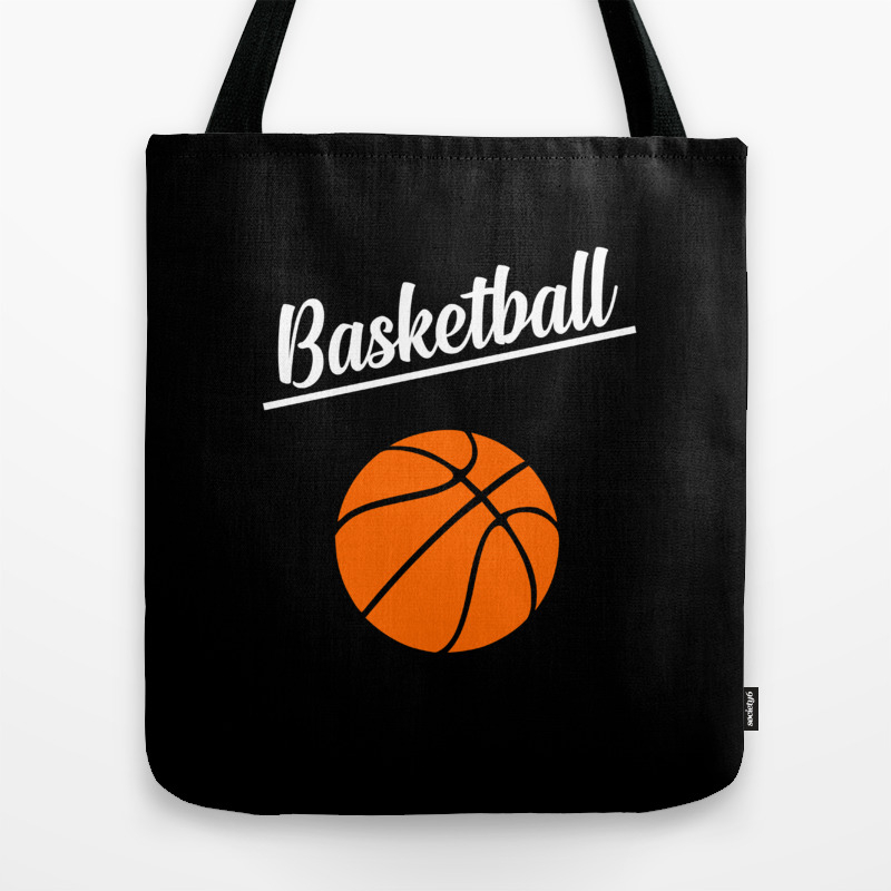 Basketball Ball Grocery Travel Reusable Tote Bag 