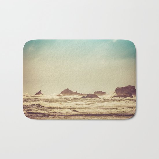 Crashing Waves Bath Mat