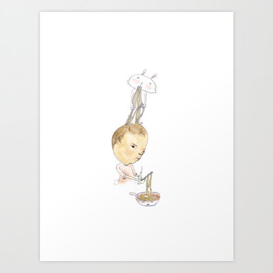 Ra-men Art Print