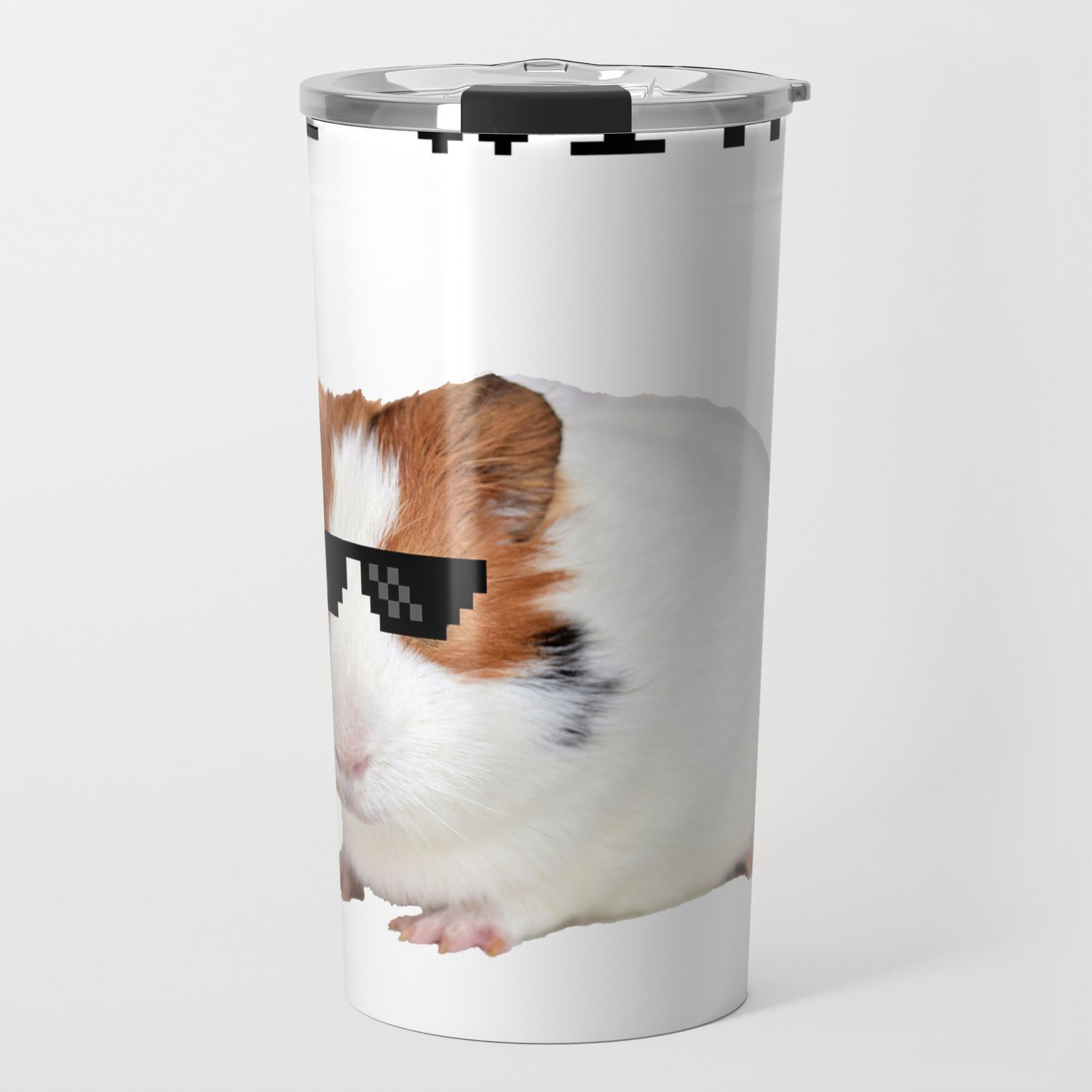 Funny Guinea Pig Meme Travel Mug By Desteesigners Society6