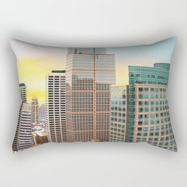 Minneapolis Skyline Architecture | Photography Minimalism Rectangular Pillow