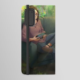 Relaxing in the forest Android Wallet Case