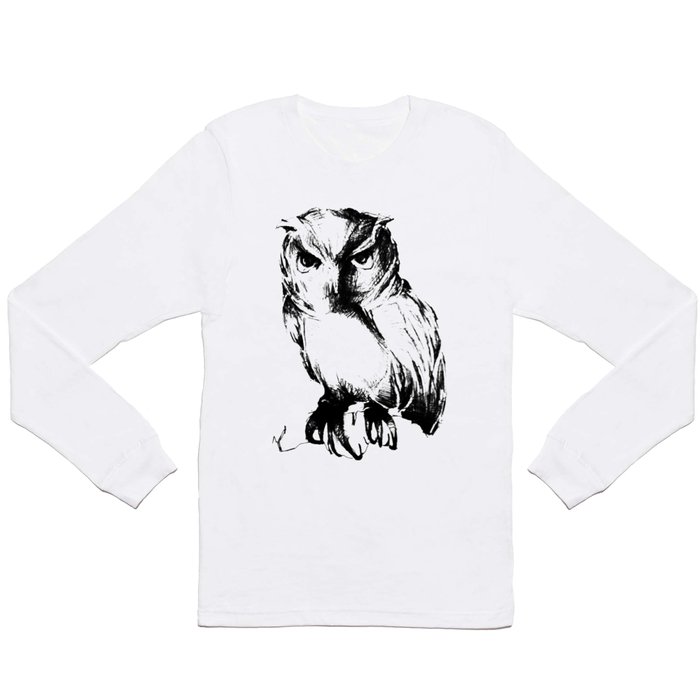 Owl Long Sleeve T Shirt