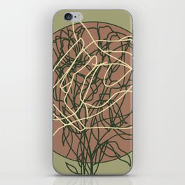 minimal organic design  iPhone Skin