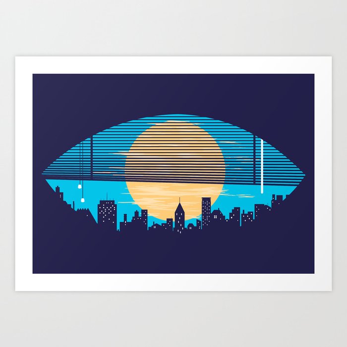 Eye On The City Art Print