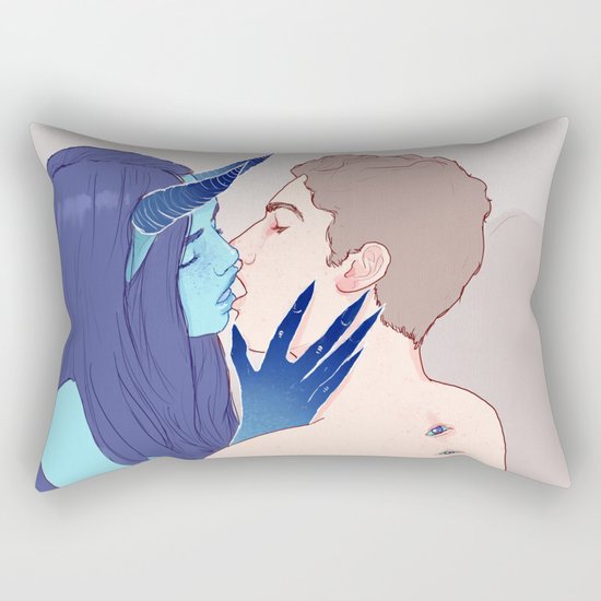 Kiss Rectangular Pillow