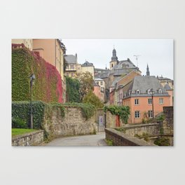 Luxembourg in Fall Canvas Print
