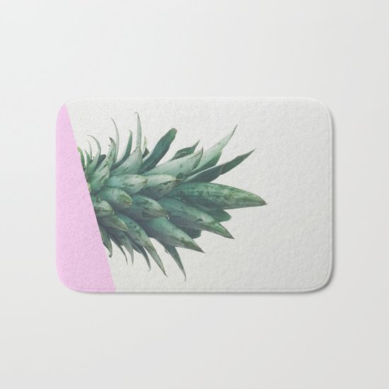 Pineapple Dip Bath Mat