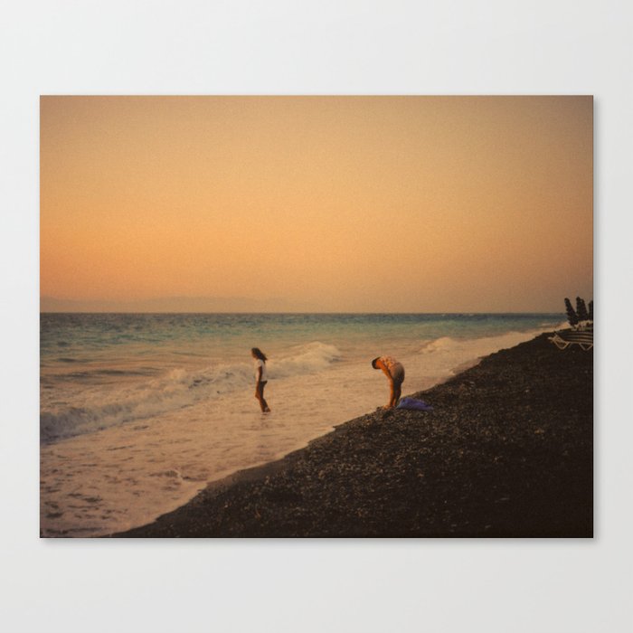 Mother and daughter Canvas Print
