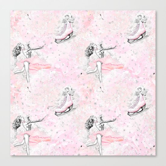 Figure Skating #2 Canvas Print