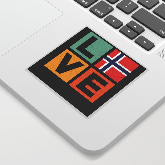 Norway Love Sticker