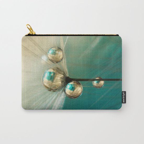 Dandy with Drops of Gold and Jade Carry-All Pouch