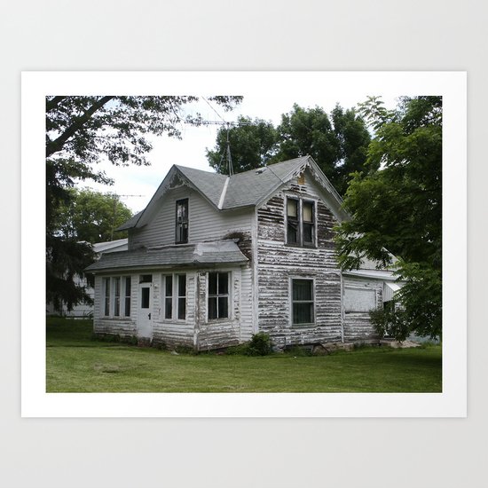 Abandoned House 4 Art Print