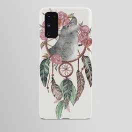 Wolf Dream Catcher Android Case