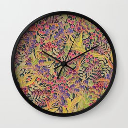 Flora Wall Clock