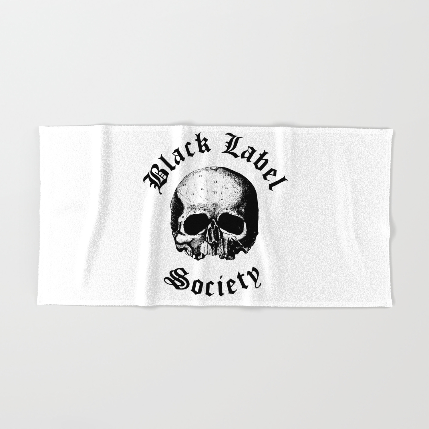 BLACK LABEL SOCIETY P3 TOUR DATES 2019 UDANG Hand & Bath Towel