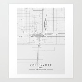 Coffeyville Kansas city map Art Print | Coffeyvillemap, Coffeyville, Mapofcoffeyville, Coffeyvillelover, Coffeyvilleatlas, Coffeyvilleheart, Graphicdesign, Coffeyvillewall, Coffeyvillecity, Ilovecoffeyville 