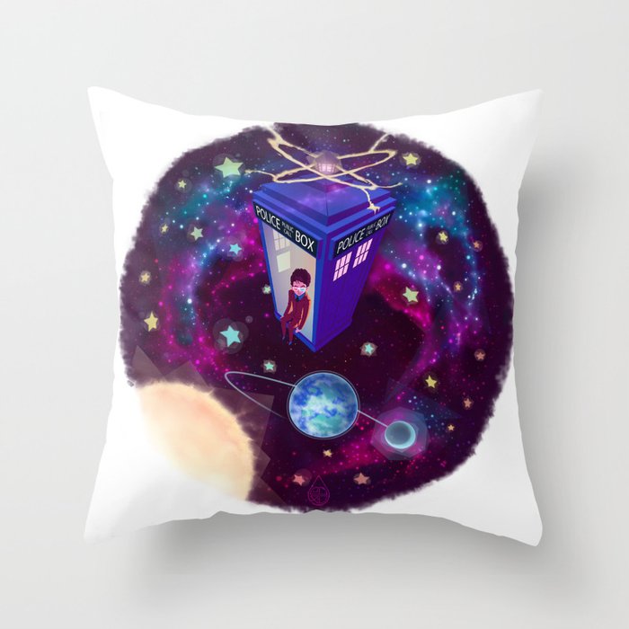 Earth Is Protected Throw Pillow