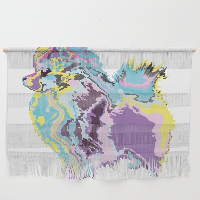 Mighty Puppy Pomeranian Wall Hanging