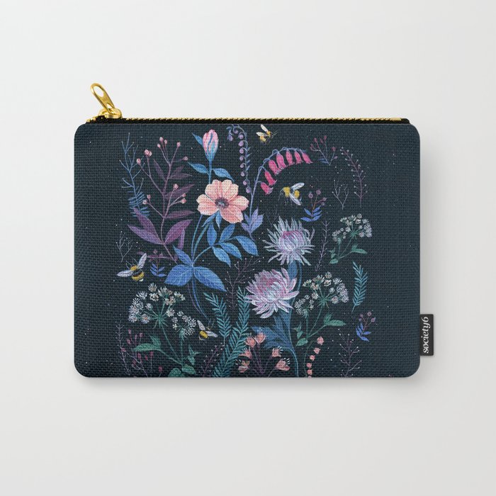 Bees Garden Carry-All Pouch