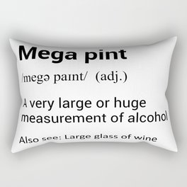 Mega pint Rectangular Pillow