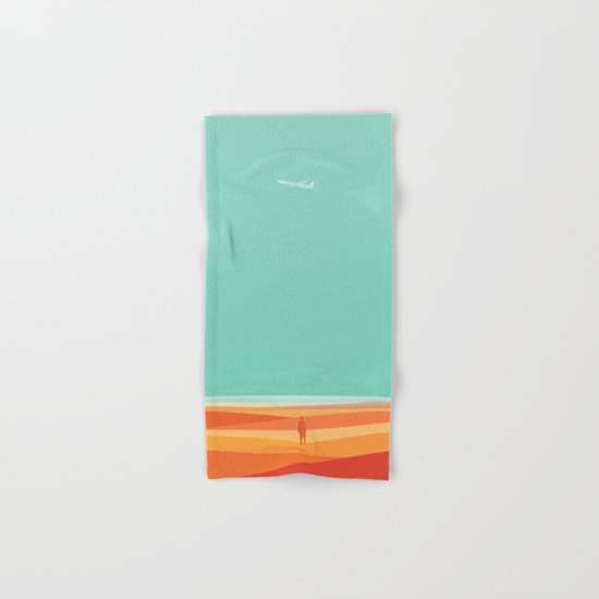 Where the sea meets the sky Hand & Bath Towel
