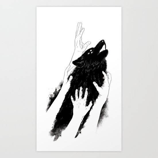 Wolves of Paris Art Print