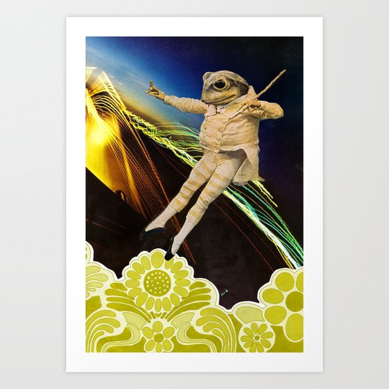 The Frog King Art Print