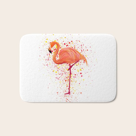 Flamingo Bath Mat