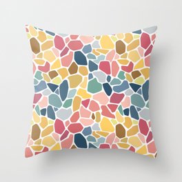 Modernist mosaic II Throw Pillow