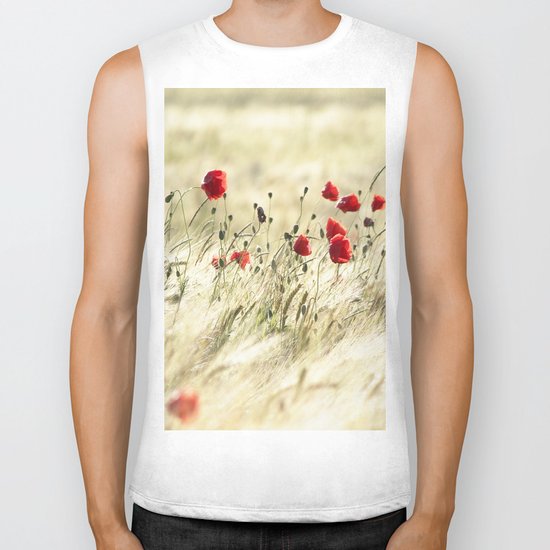 A POPPY POEM Biker Tank